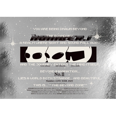 Number i LIVE TOUR 2025 No.Ⅱ【初回限定盤】(DVD) : Number_i