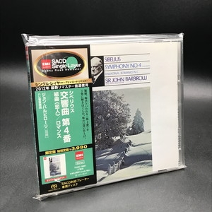 中古:盤質AB】 交響曲第4番、組曲『恋人』、ロマンス バルビローリ