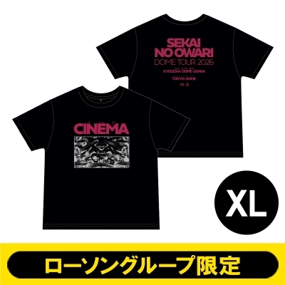8月お渡し》THE CINEMA Tシャツ（XL）【ローソングループ限定カラー