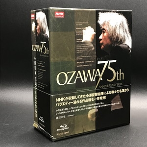 中古:盤質A】 小澤征爾 75アニヴァーサリー・ブルーレイ・ボックス