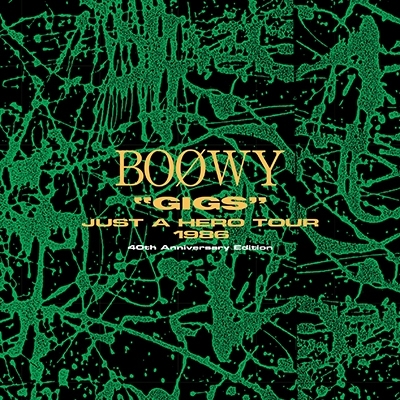 【貴重レコード】BOØWY / GIGS GIGS” JUST A HERO TOUR 1986』40TH ANNIVERSARY EDITION:3 DISC LP (3