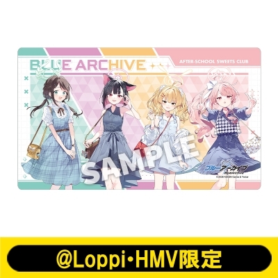 デスクマット（放課後スイーツ部）【@Loppi・HMV限定】 : ブルー