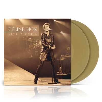 セリーヌ・ディオン／『パリ・ライヴ』国内盤ＣＤ Live A Paris (ゴールド・ヴァイナル仕様/2枚組アナログレコード