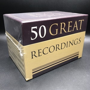 ５０グレート・レコーディングズ（５０ＣＤ） 中古:盤質S】 50グレート・レコーディングズ（50CD