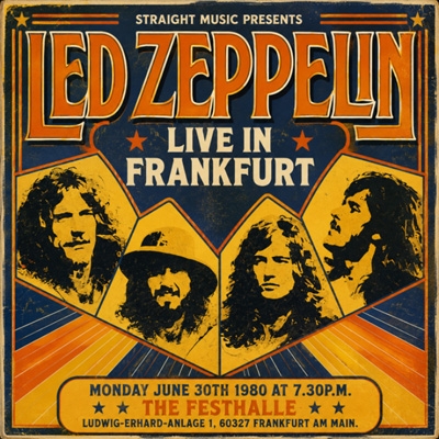 Led Zeppelin / 1980年フランクフルト公演 Live In Frankfurt 1980 (2CD) : Led Zeppelin | HMV&BOOKS online