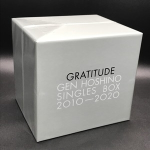 中古:盤質A】 Gen Hoshino Singles Box “GRATITUDE” 【11CD(12)+10DVD+