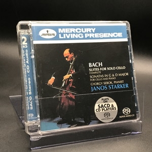 SACDハイブリッド 輸入盤　シュタルケル バッハ 無伴奏チェロ組曲全曲 中古:盤質A】 無伴奏チェロ組曲全曲、ほか シュタルケル(Vc) : バッハ