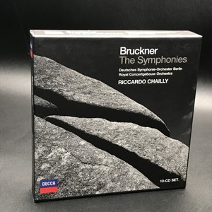 ブルックナー交響曲全集　シャイー指揮コンセルトヘボウ管ベルリン放送響（10CD） 中古:盤質AB】 交響曲全集 シャイー指揮コンセルトヘボウ管、ベルリン