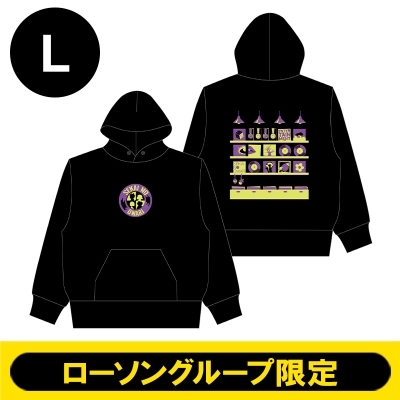 パーカー ブラック（L）【ローソングループ限定】 : SEKAI NO OWARI