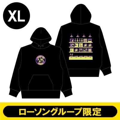 パーカー ブラック（XL）【ローソングループ限定】 : SEKAI NO OWARI