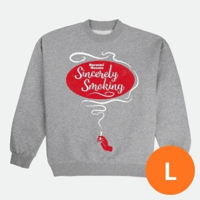細野晴臣 SINCERELY SMOKING CREWNECK サイズ L Lサイズ】SINCERELY SMOKING CREWNECK SWEAT : 細野晴臣 | HMV&BOOKS