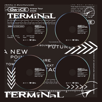 Da-iCE ARENA TOUR 2026 -TERMiNaL-【初回生産限定盤】(4Blu-ray) : Da