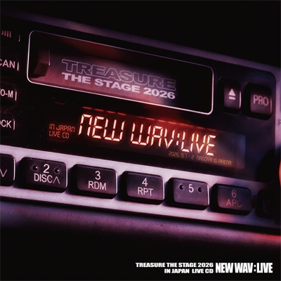 TREASURE THE STAGE 2026 NEW WAV : LIVE IN JAPAN (LIVE CD