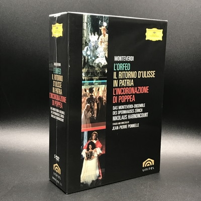 中古:盤質AB】 『オルフェオ』、『ウリッセの帰還』、『ポッペアの戴冠