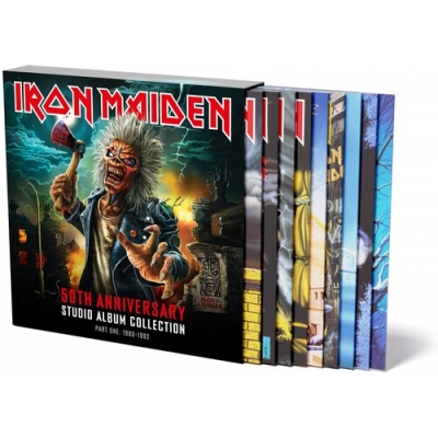 レコードコレクション Y&T, Iron Maiden など 50th Anniversary Studio Collection Pt 1: 1980-1992 (カラー