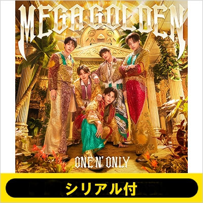 one n' only Blu-ray cd セット売り 第1弾シリアル付》MEGA GOLDEN【初回限定盤A】(CD＋Blu-ray)《全額内金