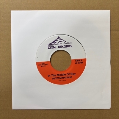 邦楽 DETERMINATIONS In The Middle Of Day In The Middle Of Day / I'm Free (7インチシングルレコード