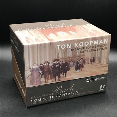 トン・コープマン コンプリート・バッハ・カンタータCD BOX 中古:盤質AB】 カンタータ全集 コープマン（67CD） : バッハ（1685