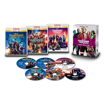 ガーディアンズ・オブ・ギャラクシー GOTG 3部作　ブルーレイ　まとめ売り ガーディアンズ・オブ・ギャラクシー:3ムービー・コレクション