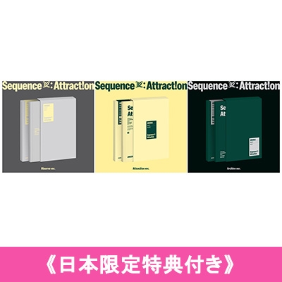 日本限定特典付き》 2nd Mini Album: Sequence 02: Attraction