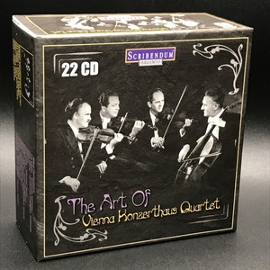 中古:盤質A】 ウィーン・コンツェルトハウス四重奏団の芸術(22CD