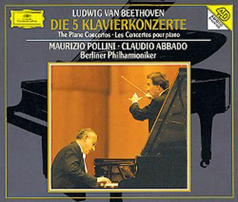 Comp.piano Concertos: Pollini(P)Abbado / Bpo : Beethoven (1770 