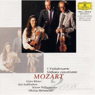 モーツァルト：ヴァイオリン協奏曲全集 ギドン・クレーメル : モーツァルト（1756-1791） | HMVu0026BOOKS online -  POCG-3898/9