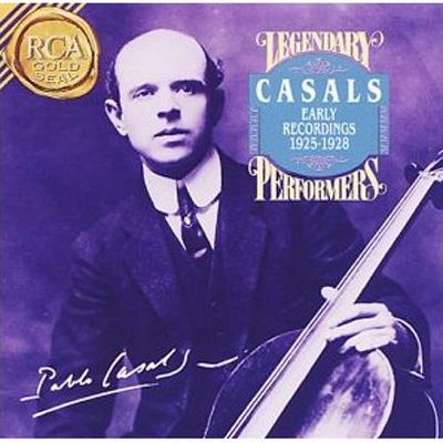 【売約済】カザルス／RCAレコーディングス 1925〜28 国内盤 パブロ・カザルスの芸術～RCAレコーディングス1925-28