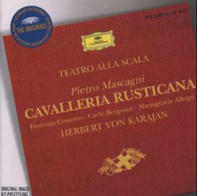 ヘルベルト・フォン・カラヤン CD マスカーニ:歌劇「カバレリア・ルスティカーナ」