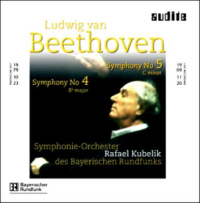 交響曲第4番、第5番《運命》 クーベリック指揮バイエルン放送交響楽団 