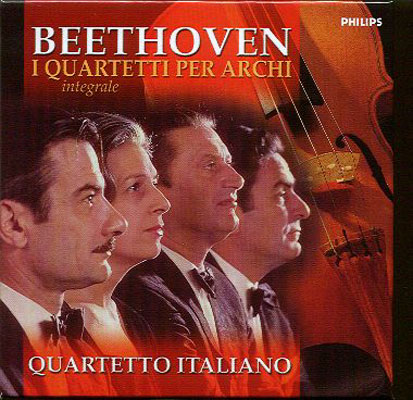 廃盤 10CD イタリア四重奏団 ベートーヴェン 弦楽四重奏曲 全集 大 