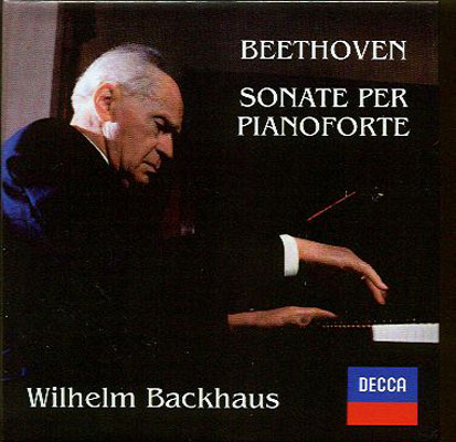 Comp.piano Sonatas: Backhaus(P) : Beethoven (1770-1827