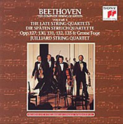 String Quartet, 12, 13, 14, 15, 16, Great Fugue: Juilliard Sq