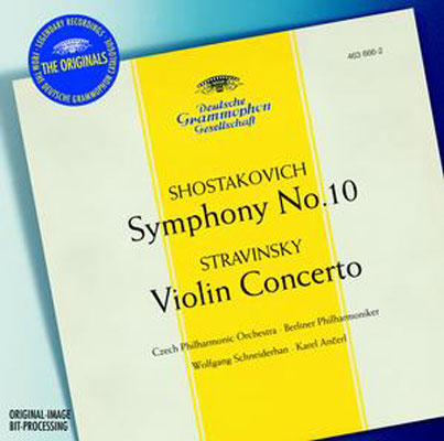 ショスタコーヴィチ：交響曲第10番、ストラヴィンスキー：ヴァイオリン