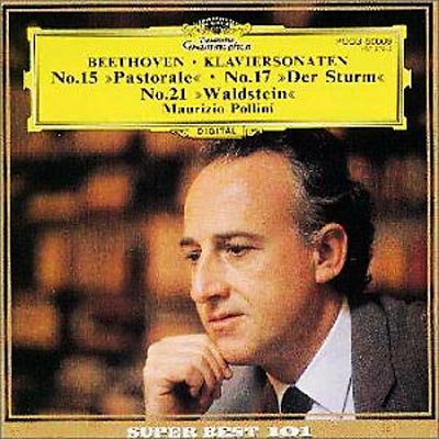 【売約済】ポリーニ／ベートーヴェン：ピアノ・ソナタ選集（全8曲）2CD Piano Sonatas.15, 17, 21: Pollini : ベートーヴェン（1770-1827