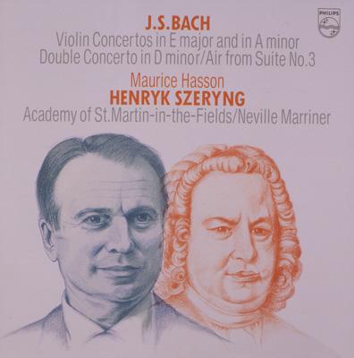 バッハ／ヴァイオリン協奏曲（全３曲） ヘンリク・シェリング : バッハ（1685-1750） | HMVu0026BOOKS online -  PHCP-24004