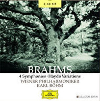 交響曲全集 ベーム＆ウィーン・フィル（3CD） : ブラームス（1833-1897 