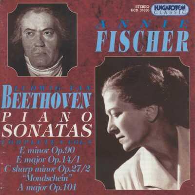 Piano Sonata.9, 14, 27, 28: Annie Fischer : Beethoven (1770-1827