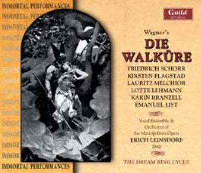 ワルキューレ』 ラインスドルフ＆メトロポリタン歌劇場('40)melchior、Lehmann、Flagstad : ワーグナー（1813-1883）  | HMV&BOOKS online - GHCD2215