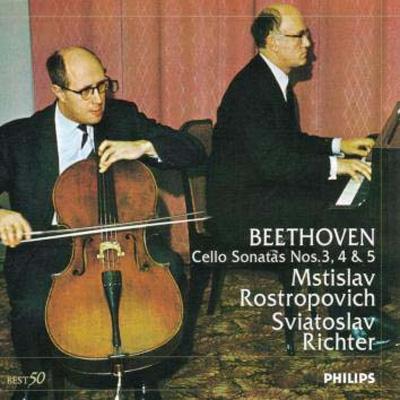 Cello Sonatas.3-5: Rostropovich / S.richter : ベートーヴェン