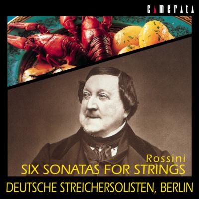 ロッシーニ 弦楽合奏のためのソナタ全曲 LPレコード2枚 - 洋楽
