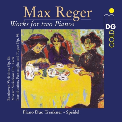 2台ピアノのための作品全集 トレンクナー&シュパイデル : レーガー