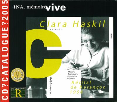 輸入盤【未開封CD】クララ ハスキル ブザンソン・リサイタル IMV061 管289