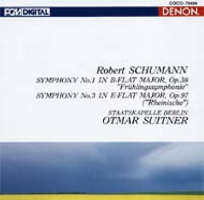 交響曲第１番『春』、第３番『ライン』　スイトナー＆シュターツカペレ・ベルリン