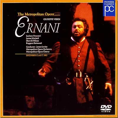 歌劇『エルナーニ』全曲 パヴァロッティ、レヴァイン＆メト（1983） : ヴェルディ（1813-1901） | HMVu0026BOOKS online -  PIBC-2007
