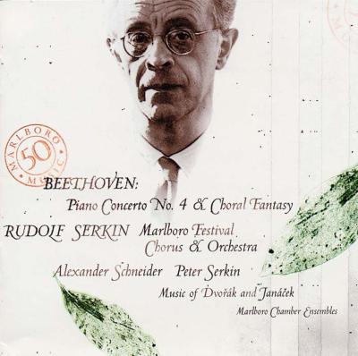 beethoven RUDOLF SERKIN ピアノ　協奏曲第2番、第4番 Piano Concerto.4, Choral Fantasy: R.serkin, Schneider / Marlboro