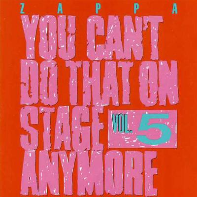 On Stage Vol.5 : Frank Zappa | HMVu0026BOOKS online - VACK-5281