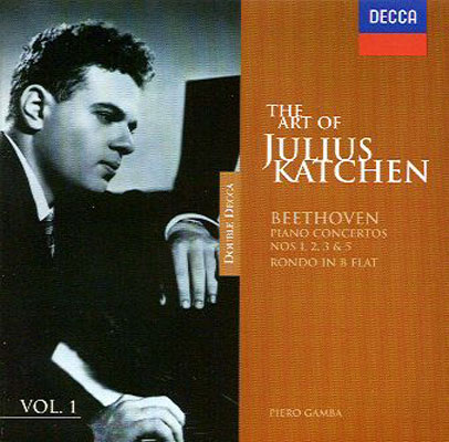 Piano Concerto.1, 2, 3, 5: Katchen, P.gamba / Lso : ベートーヴェン 