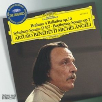 Michelangeli Beethoven, Schubert: Piano Sonata, 4, Brahms