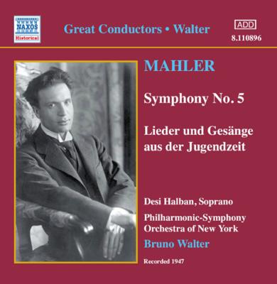 交響曲第５番、『若き日の歌』より ワルター＆ＮＹＰ、ハルバン（Ｓ） : マーラー（1860-1911） | HMVu0026BOOKS online -  8110896